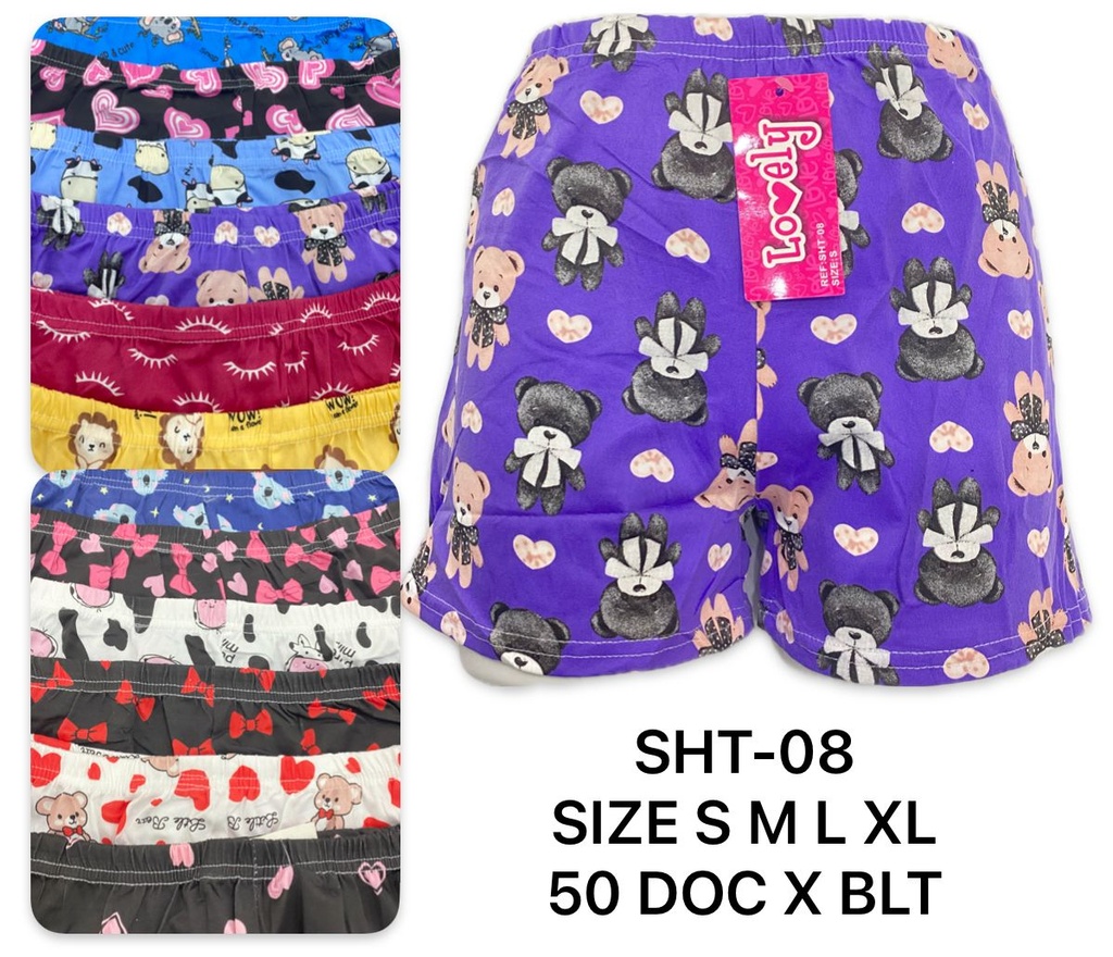 [SHT-08A] SHORT PIJAMA