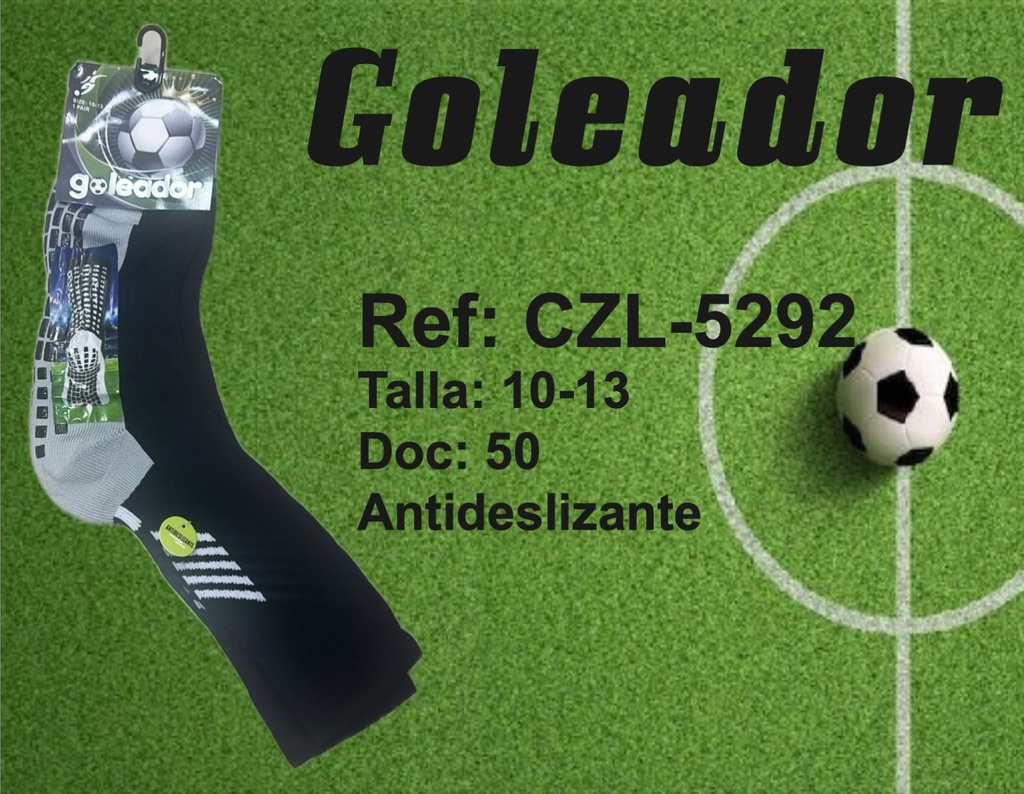 MEDIA ANTIDESLIZANTE NEGRA