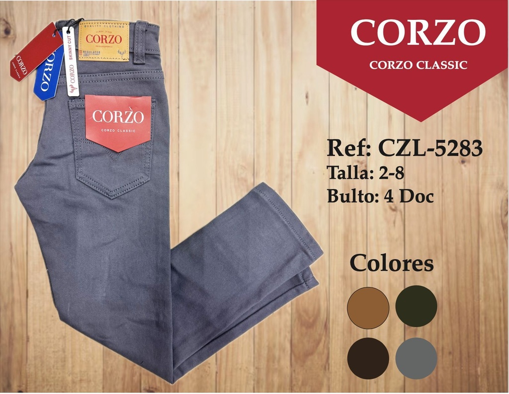 [CZL-5283] PANTALON NIÑO 5C
