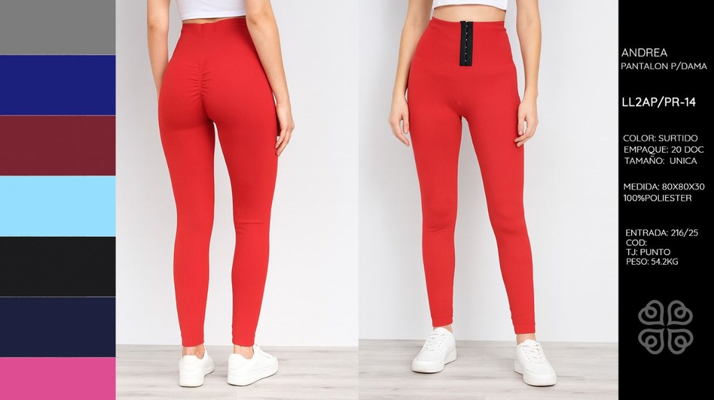 LEGGIN FAJA UNICOLOR PR14