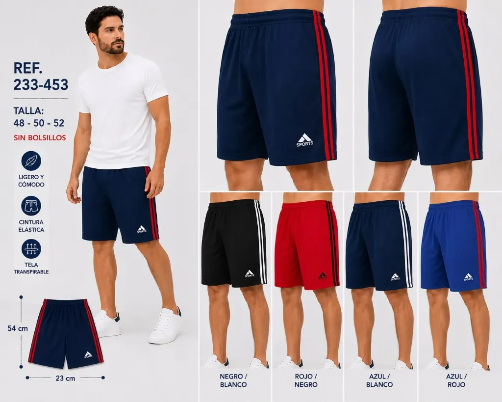 [233-453] SHORT FUTBOL ECO 453