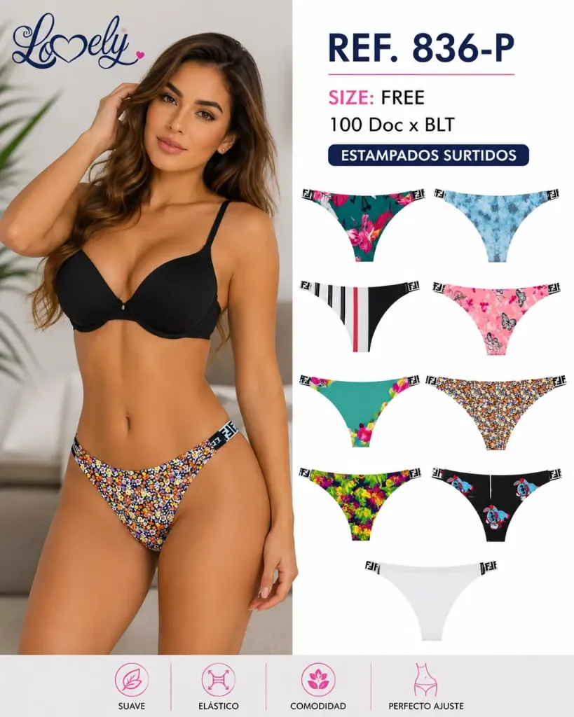 [836-9] PANTY DE DAMA