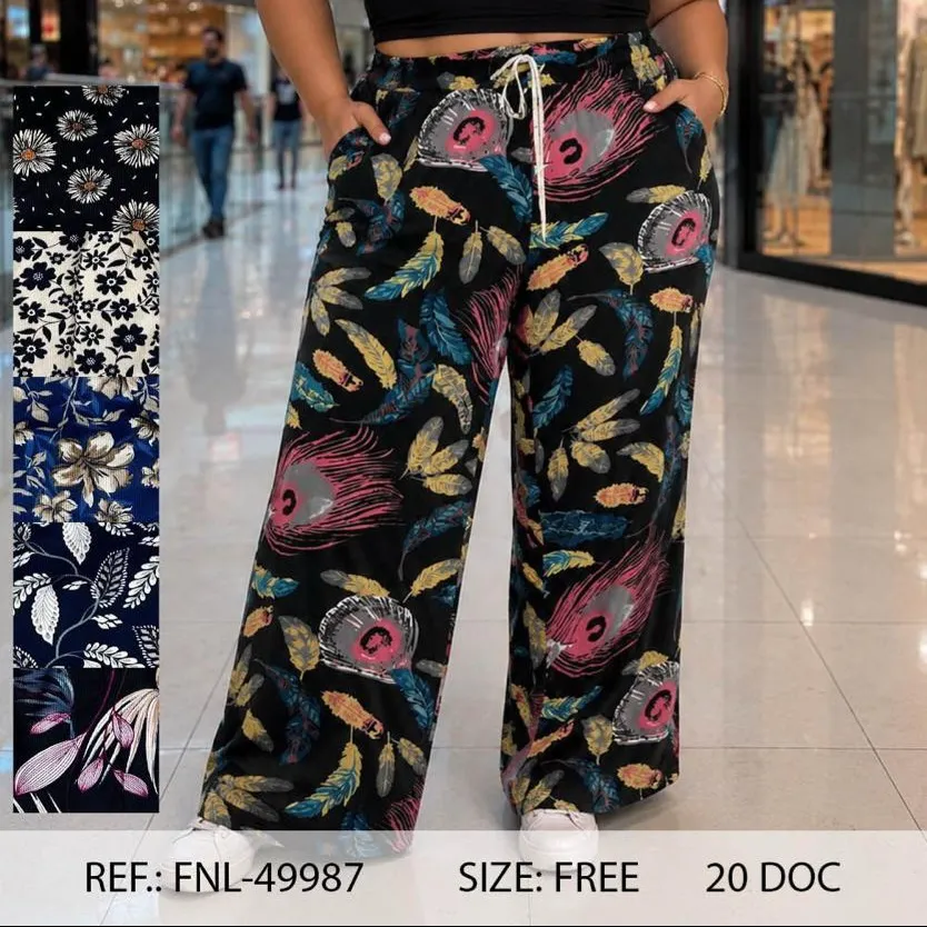 [FNL49987] PALAZZO PLUS 49987