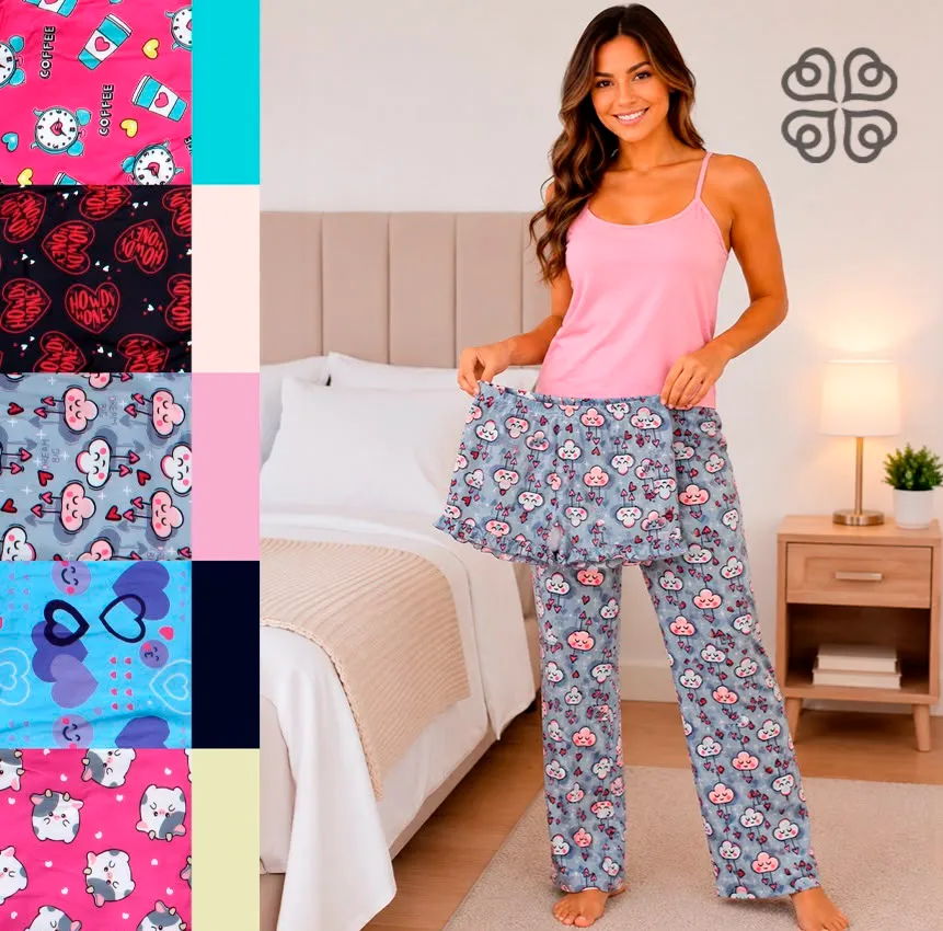 [HKS008/3P-001] PIJAMA DAMA 3P001