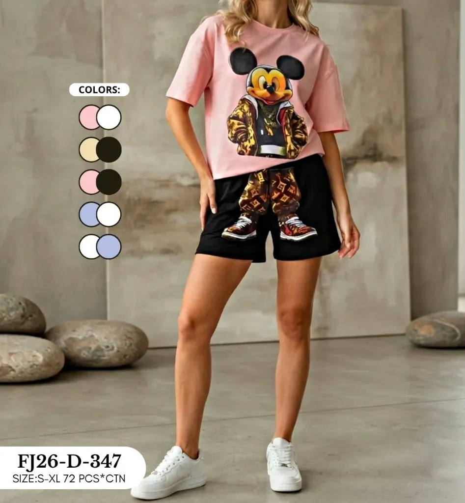 CONJ. SHORT DAMA D347