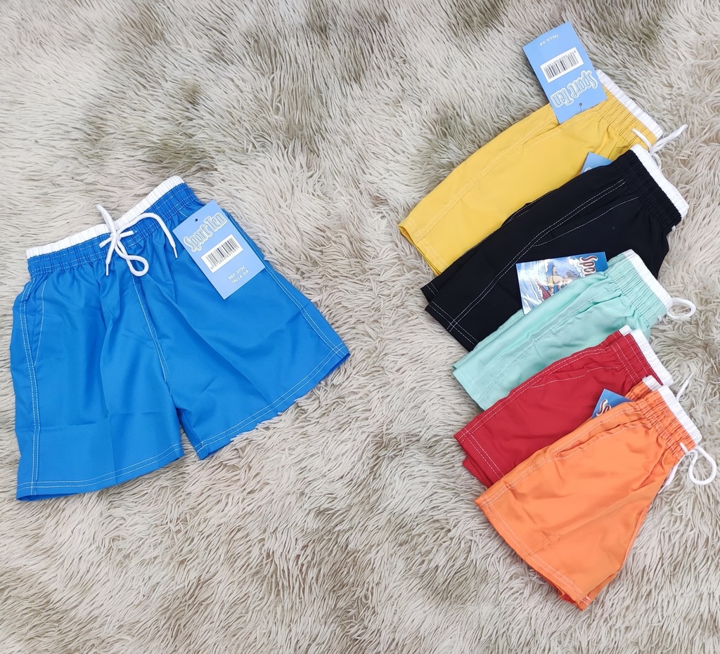 [L-34] SHORT PLAYERO UNICOLOR