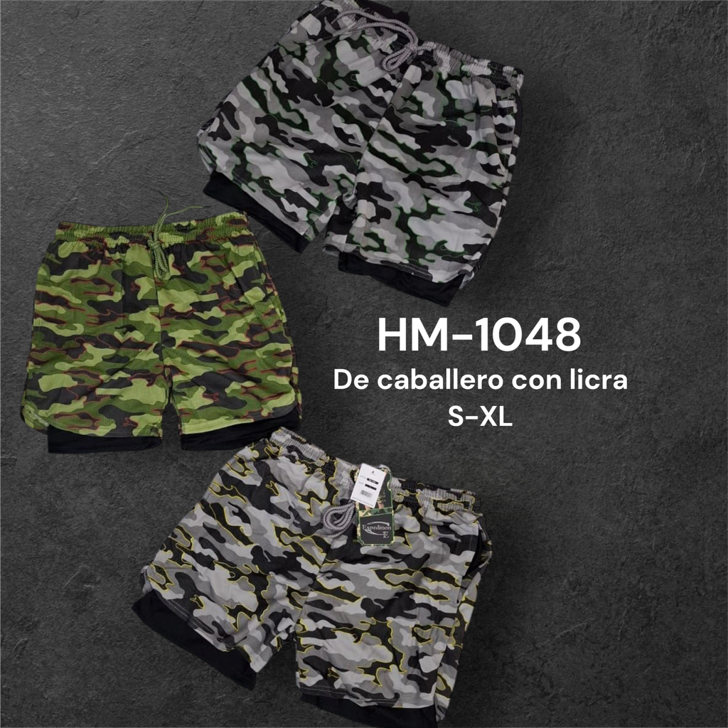 [ME-1048] SHORT CAMUFLAJEADO