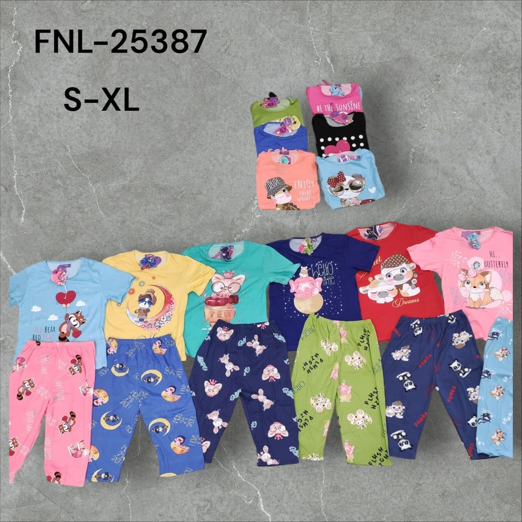 PIJAMA CAPRI MANGA