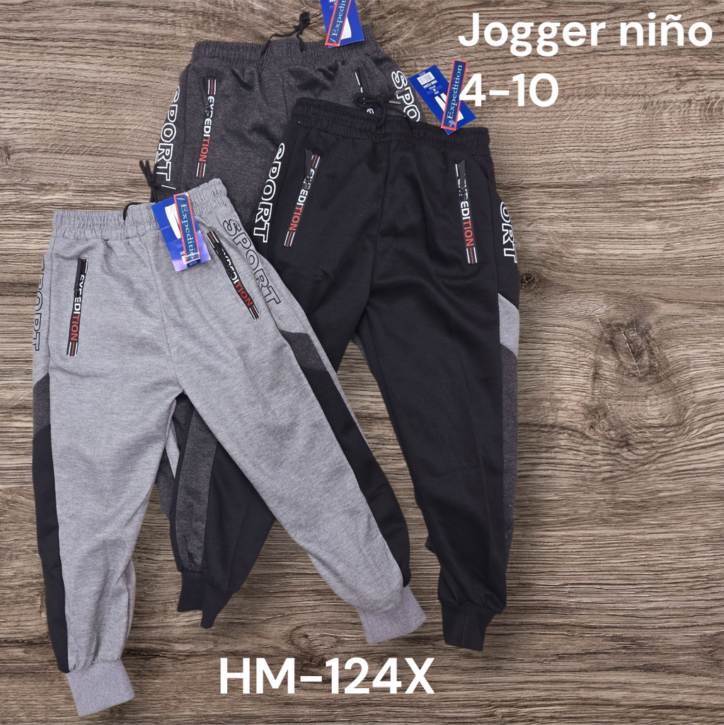 [HM-124X] JOGGER P/NIÑOS